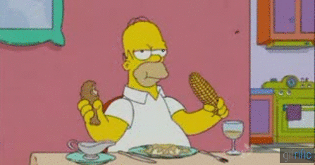 Homer-Simpson-Kills-Fly-with-Head-while-eating.gif
