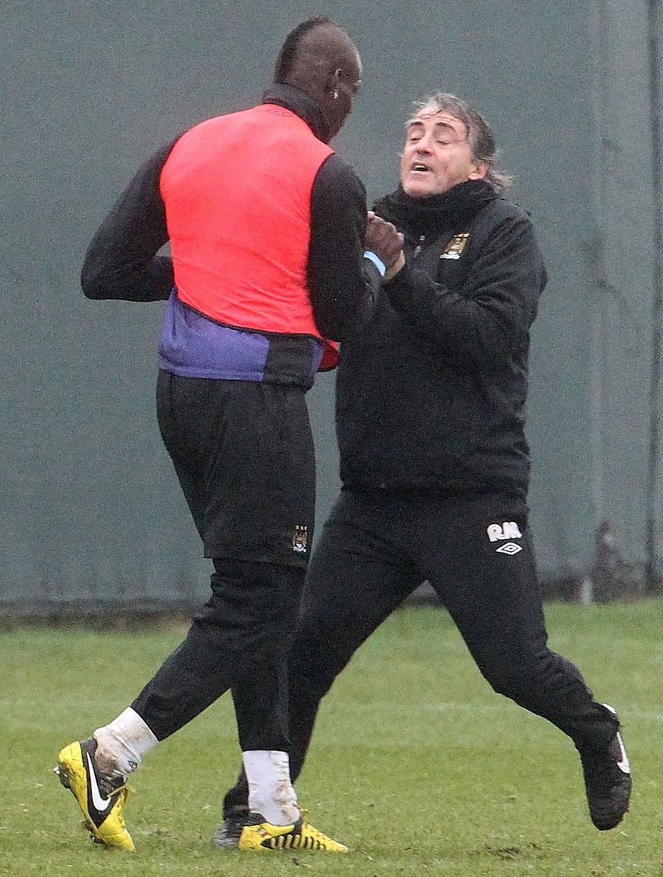 %C2%A3%C2%A3%C2%A3+Roberto+Mancini+and+Mario+Balotelli+training+ground+bust+up