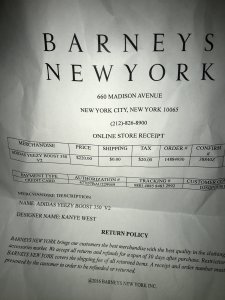 barneys new york yeezy