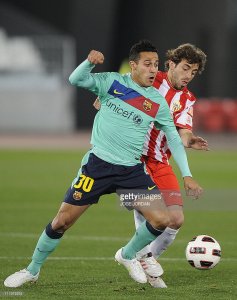Almería vs Barcelona 2011 - Thiago Alcântara 3.jpg