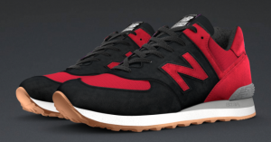 New Balance 574 - AJ1 Red.PNG