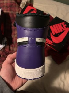 fake court purple 1s