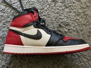 Jordan 1 Bred Toe Legit Check | NikeTalk