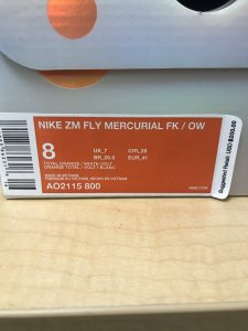 Legit Check Off White Zoom Fly Mercurial Orange | NikeTalk
