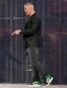 WWE Monday Night Raw John Cena and Shane McMahon Wearing Jordans | NikeTalk