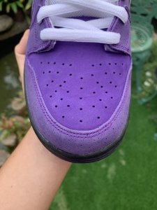 Help me legit check the sb dunk purple 
