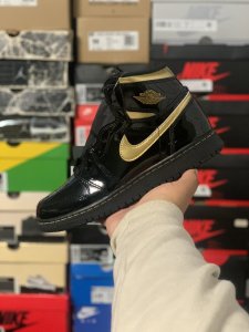 Retro Of The 2003 Air Jordan 1 Black/Gold Patent Leather Coming Soon? |  Page 10 | NikeTalk