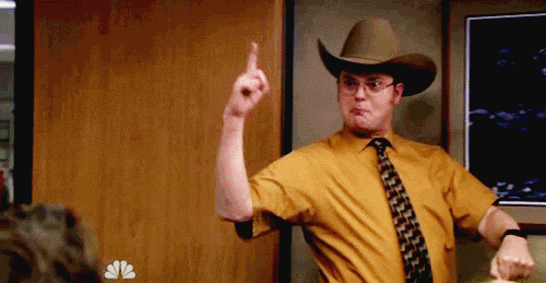 Office Cowboy GIF - The Office Comedy Dwight - Discover ...