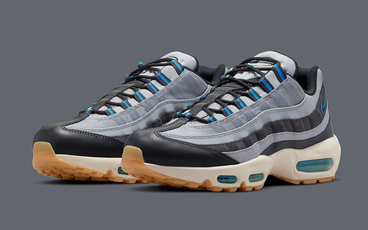 This New Nike Air Max 95 “Smoke Grey” is Fitted with Gum Soles