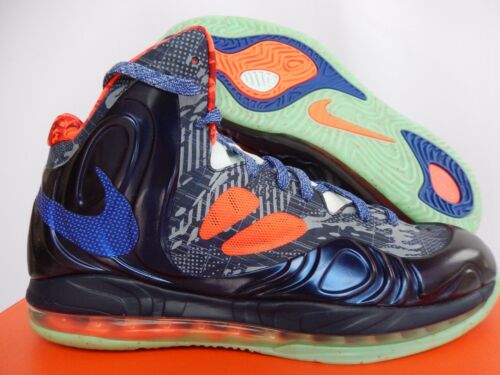 NIKE AIR MAX HYPERPOSITE HYPER BLUE ENERGY GLOW IN THE DARK SZ 10 [524862-402] - Picture 1 of 4