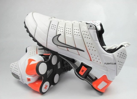 Nike Shox 2009 White/Orange Sales Samples | NikeTalk