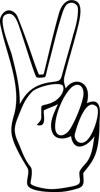 peace%2B2%2Bfingers%2Bsign%2Bcoloring%2Bpages.gif