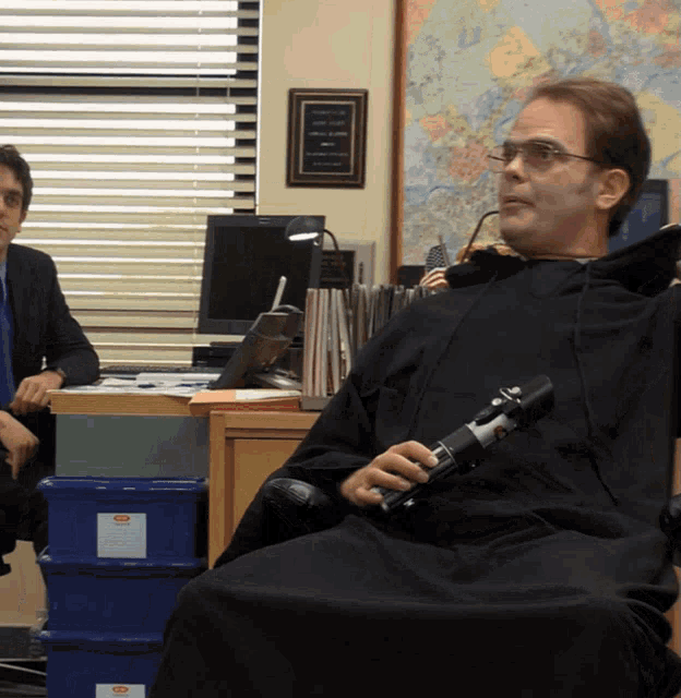 Dwight Office GIF - Dwight Office Star Wars - Discover & Share GIFs