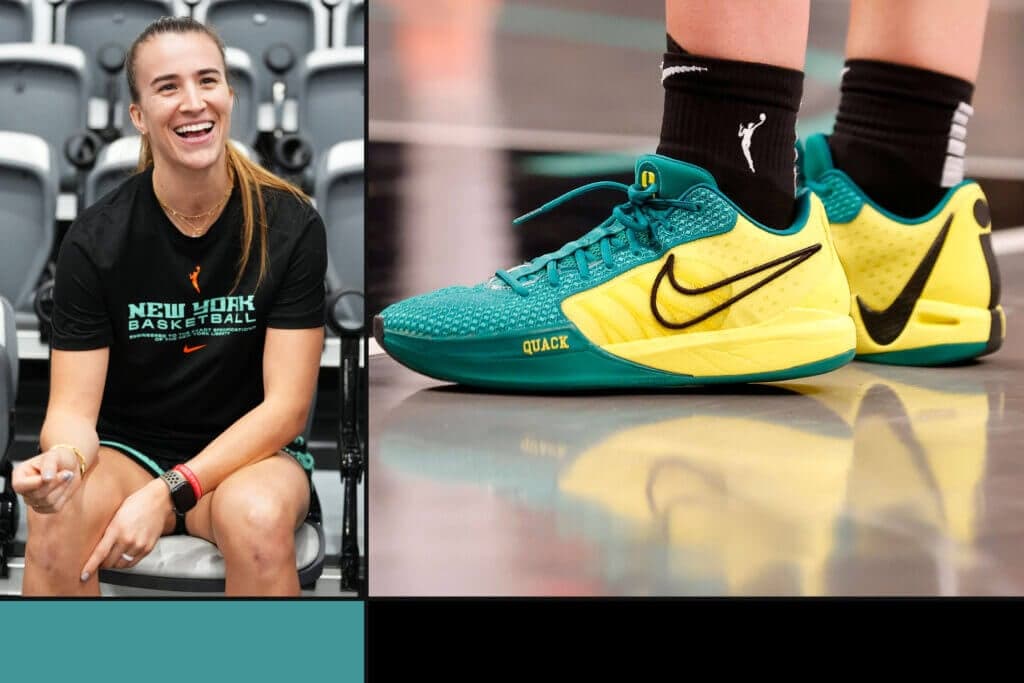 Sabrina Ionescu’s signature shoe, once a dream, has approval of several NBA players