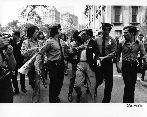 Police Brutality Victim Corky Lee, 1976