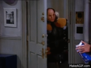 Seinfeld - George's Gore-Tex Coat on Make a GIF