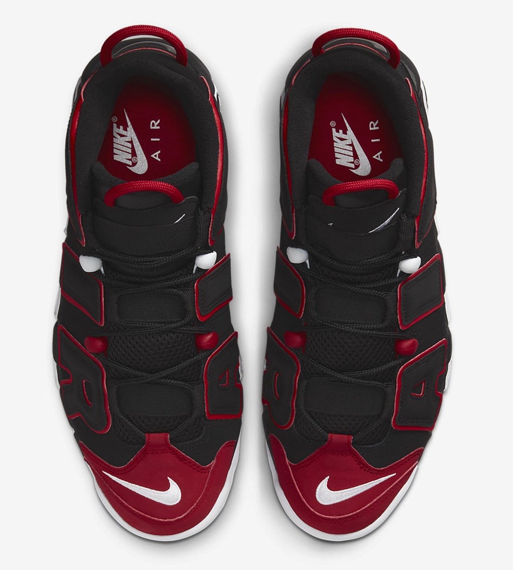 Nike Air More Uptempo Red Toe FD0274-001 Release Date