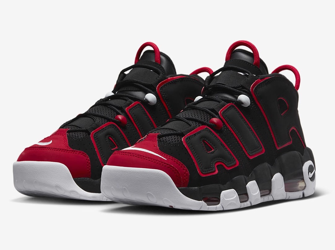 Nike Air More Uptempo Red Toe FD0274-001 Release Date