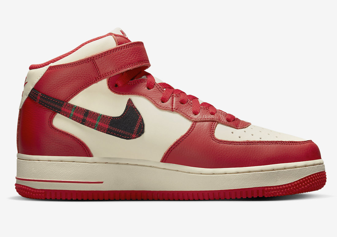 Nike Air Force 1 Mid Plaid DV0792-101 Release Date