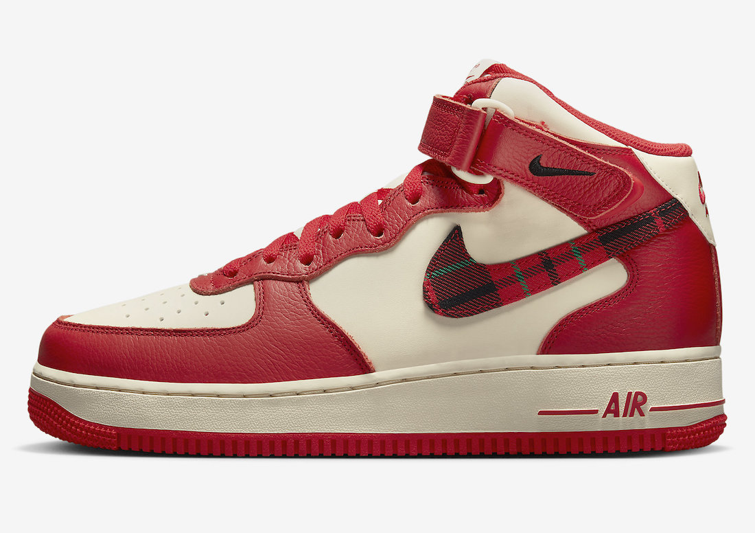 Nike Air Force 1 Mid Plaid DV0792-101 Release Date
