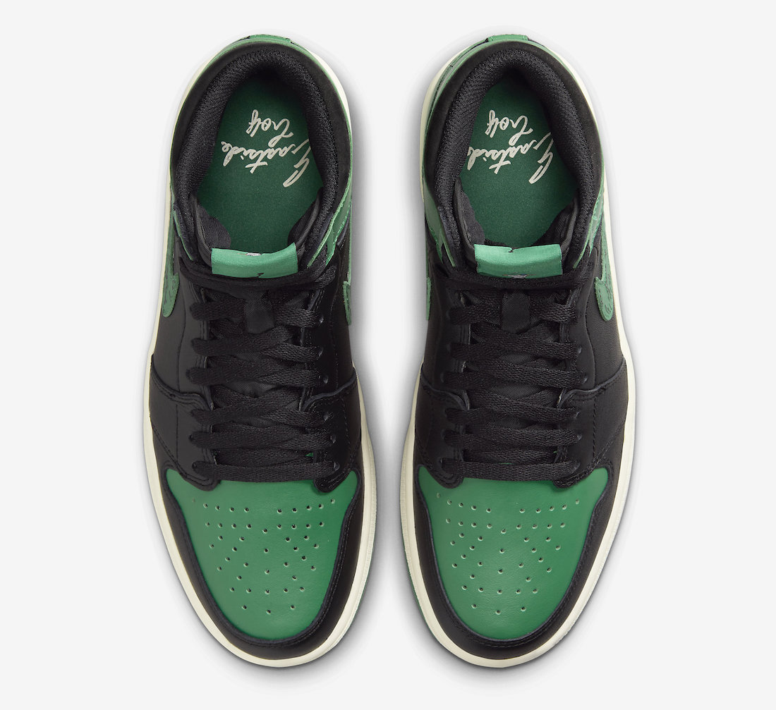 Eastside Golf Air Jordan 1 High Golf Top View